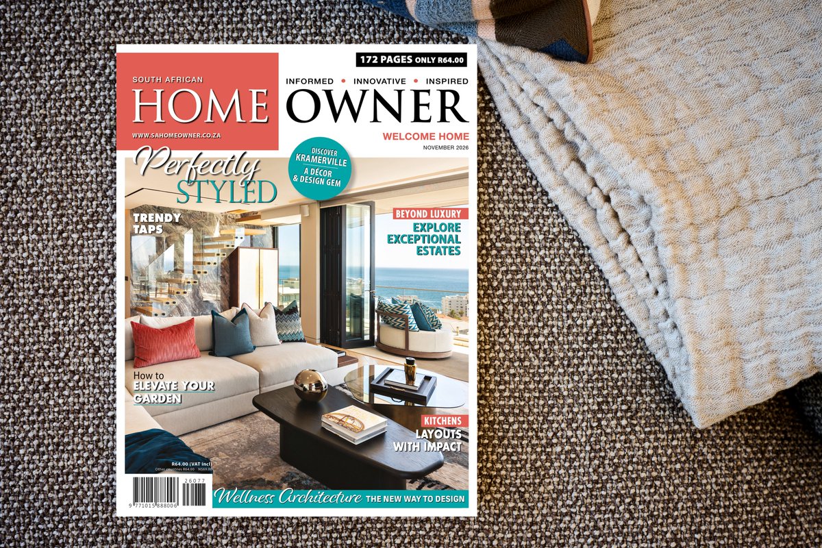 SAHomeOwner's tweet photo. We have two special features and an unmissable digital subscription offer in the November ’26 issue of @SAHomeOwner. Here’s a sneak peek at what’s inside the magazine:

https://t.co/wM9bAX2eoW https://t.co/8lyCBYNSLl