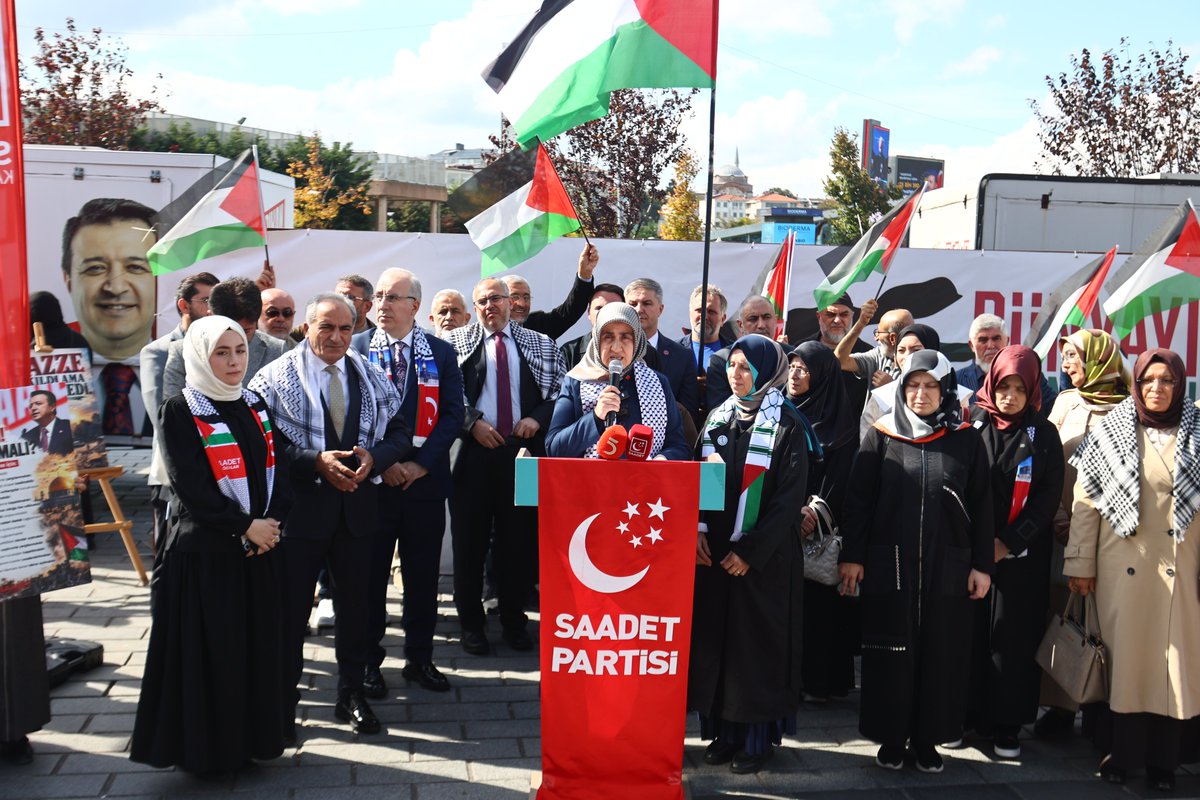 d_alibulut's tweet photo. Saadet Partisi’nden Gazze için tarihi çağrı: Zulüm ebedi değildir, İsrail ancak güçten anlar! https://t.co/pAG0Pp7ha0 https://t.co/PDC0PkiPcb