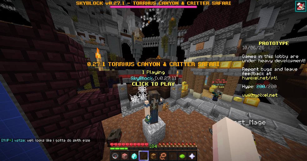 skyblockfemcel's tweet photo. remember when skyblock had 30k+ players? its a dead gamemode now https://t.co/mCYFA7utYT