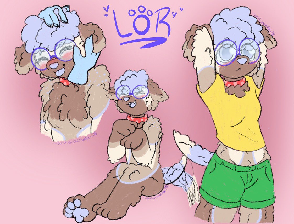 FerretFactory's tweet photo. The ref I was given vs what was made!! 
Ft Lor (@sunkistsherbet) and Blair (@Astraeu_Cat) https://t.co/blZ5WA6mek
