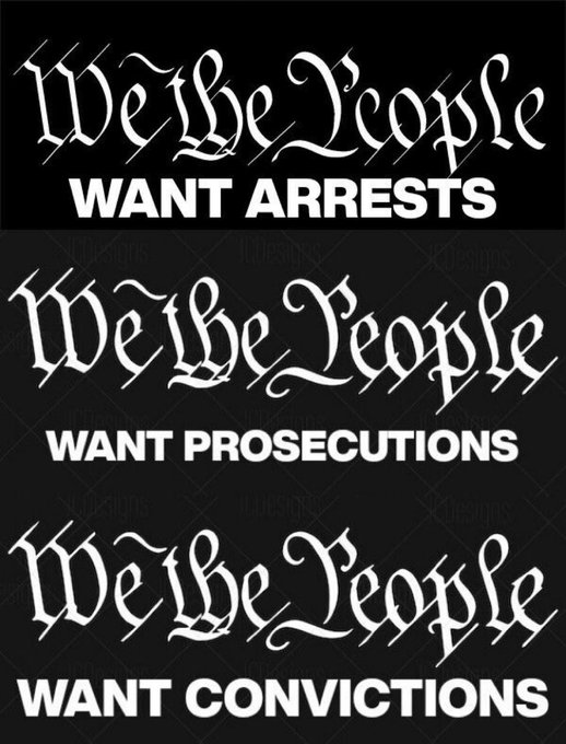 Bigkid6239's tweet photo. @StephenM We the People expect something to happen to the traitors of this country! No more free passes. It's beyond time they are perp-walked &amp; pay for their crimes. https://t.co/6j0AQSFvN3