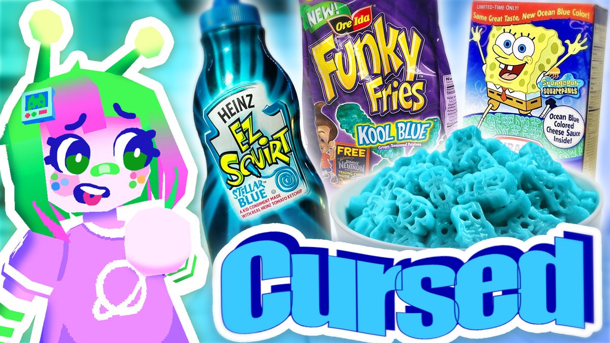 pongondonute's tweet photo. okay fine I'll post it now...
⚠️NEW VIDEO ALERT!!! Its about very cursed food items from the early 2000s!!! I hope you're hungry 😋 https://t.co/3yAwttEQ9f