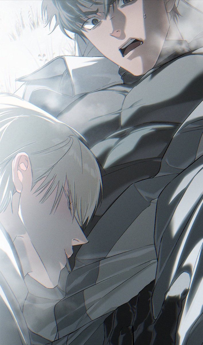 zhenjooed's tweet photo. that time zhenya lost his mind not being able to kiss taekjoo so he just stripped him right there in the middle of the cold https://t.co/65sMtOWgEM