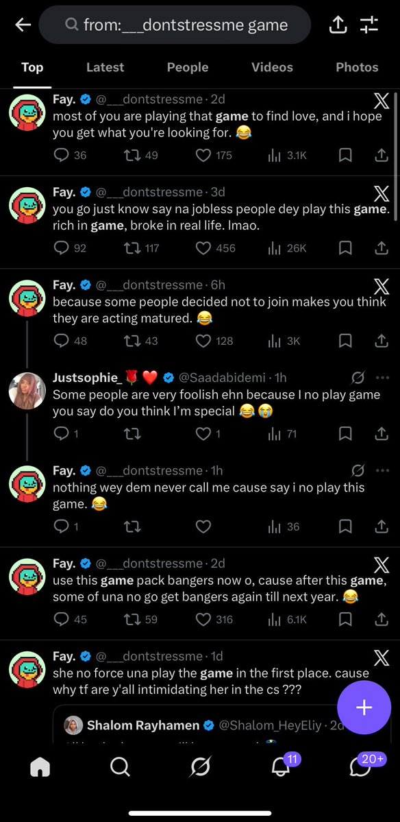 RadicalJimmah's tweet photo. “what’s the obsession with us wey no wan play” but you don tweet about am pass people wey dey play am sef🤣🤣 https://t.co/ptGjiB0BK6