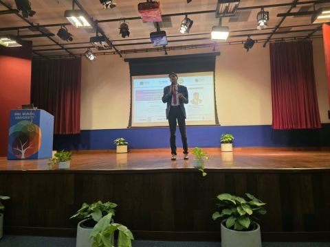 teambharat_ai's tweet photo. Which AI do we want to build?
At #ICATS2026 in Gurugram, our CEO, Dr. Buddha Chandrashekhar, spoke about building AI that is responsible, inclusive, secure and accessible.
At Anuvadini, we add one more test:
Can people use AI in their own language? ๐ฎ๐ณ
Because AI for Bharat must work for Bharat.
#AnuvadiniAI #ResponsibleAI #AIForBharat #ICATS2026
@buddhabjp
@Anuvadini
@AICTE_INDIA
@EduMinOfIndia
@BMLUniv