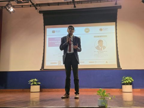 teambharat_ai's tweet photo. Which AI do we want to build?
At #ICATS2026 in Gurugram, our CEO, Dr. Buddha Chandrashekhar, spoke about building AI that is responsible, inclusive, secure and accessible.
At Anuvadini, we add one more test:
Can people use AI in their own language? ๐ฎ๐ณ
Because AI for Bharat must work for Bharat.
#AnuvadiniAI #ResponsibleAI #AIForBharat #ICATS2026
@buddhabjp
@Anuvadini
@AICTE_INDIA
@EduMinOfIndia
@BMLUniv