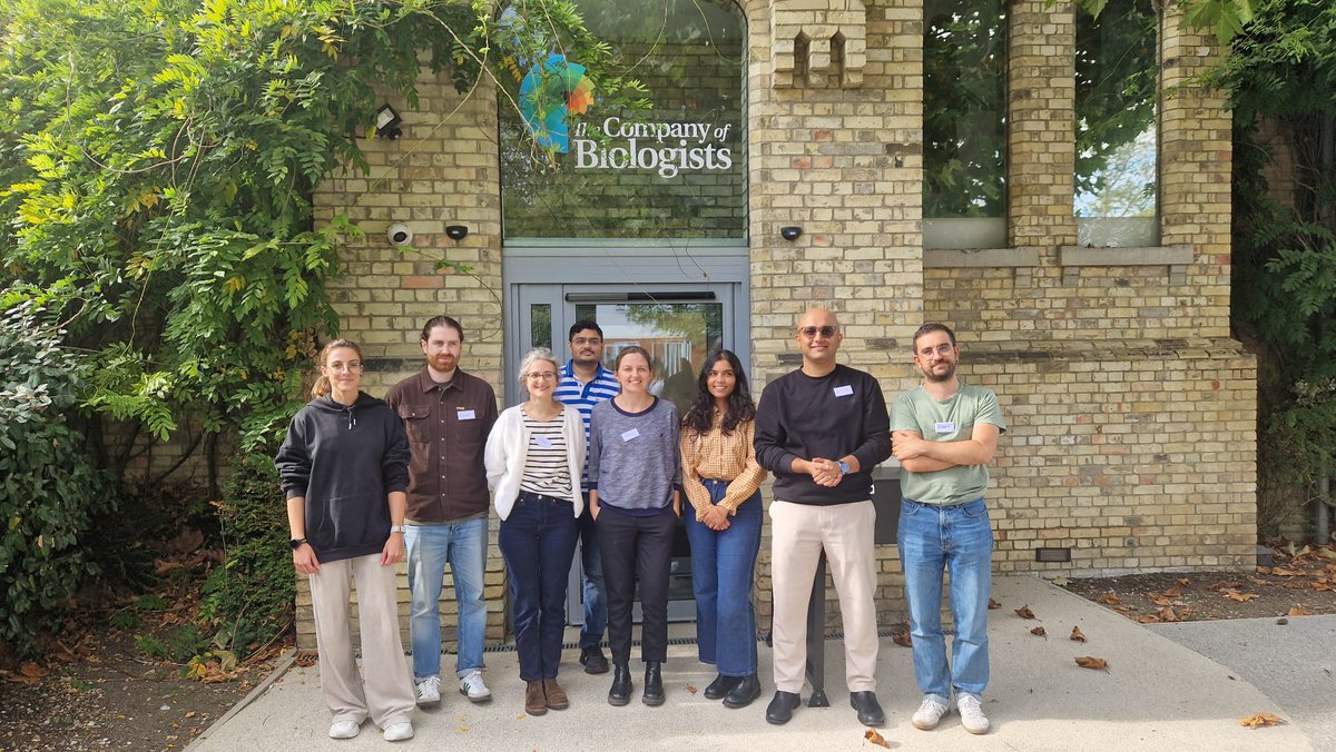 Dev_journal's tweet photo. This year's cohort of PI Fellows is visiting the @Co_Biologists building today for leadership training. It is great for our team to get to meet them in person. Best of luck with this training! https://t.co/ocyoJoiqHC