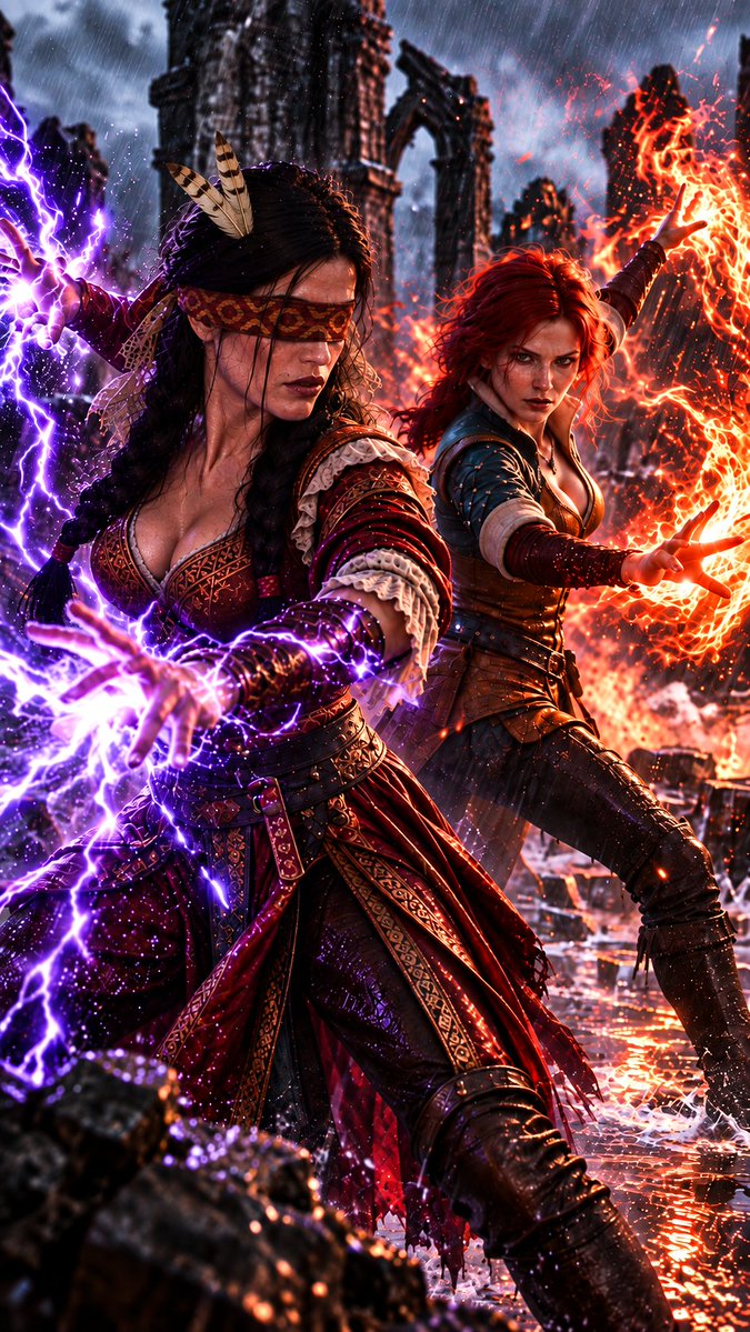 Eilhart_nsfw's tweet photo. #TheWitcher #PhilippaEilhart #TrissMerigold https://t.co/C5R2lqzlR2
