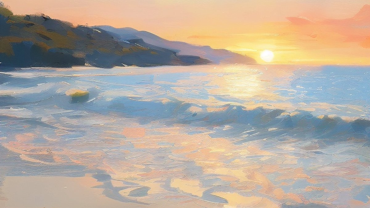 ReeseHarrop4zj's tweet photo. Hoy la puesta de sol tie el cielo de rosa y naranja, con la brisa suave que acaricia la playa. （今日日落将天空染成粉橙，柔风吹拂着海滩） https://t.co/M3oPaEVZ6b