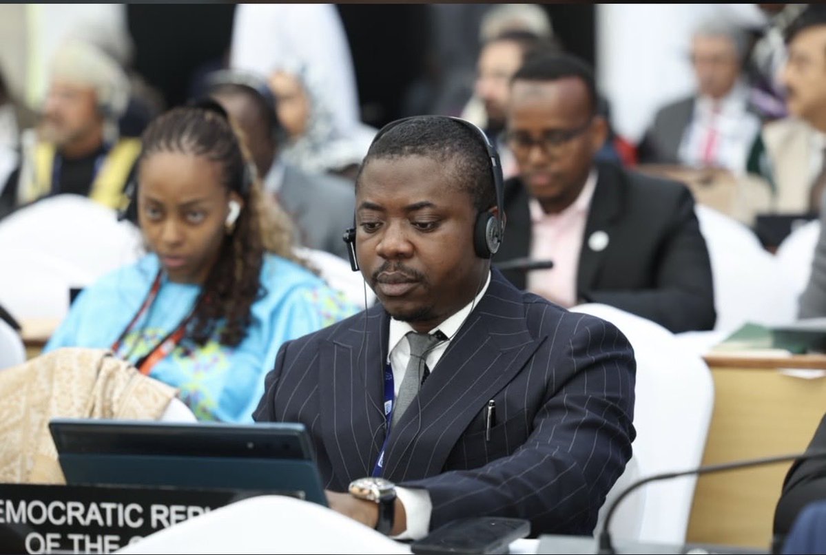 BileleJonathan's tweet photo. @EkumboMoise en mission parlementaire en Tanzanie  🇹🇿🇨🇩dans le cadre de la Conférence interparlementaire, pour porter la voix de parlementaires venus du monde entier. Un moment important de dialogue, de partage d’expériences et de renforcement de la coopération parlementaire. https://t.co/oxjz7Jp3y0