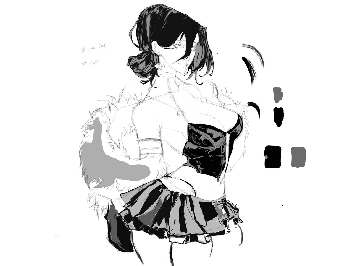 zeus007lvlx's tweet photo. Still unfinished,but couldn't wait to share it 🩶✏️
Come hang out on my stream and watch me finish it. 
#Wip #digitalart #art 
https://t.co/i8USrmmyGP https://t.co/4buvO1H65x