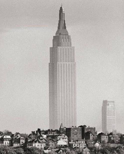 TheOlChippy's tweet photo. Before New York filled in around it, the Empire State Building must have looked almost unreal.

When it opened in 1931, it rose 1,250 feet to the roof and absolutely dominated the skyline. Much of Midtown was still made up of far shorter buildings, so the tower could be seen from astonishing distances on a clear day.

From the observation decks, visitors could reportedly see roughly 80 miles in ideal conditions, across New York, New Jersey, Connecticut, Pennsylvania and Massachusetts.

It is hard to picture now, with Manhattan packed with towers in every direction, but for decades the Empire State Building was not just part of the skyline.

It basically was the skyline.