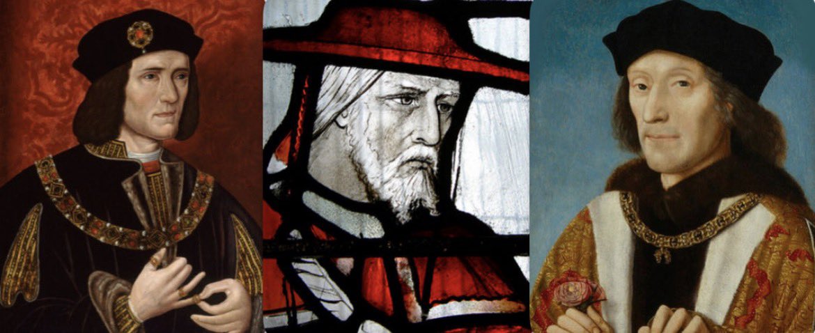 LauraAKarim's tweet photo. #WarsoftheRoses

OTD in 1486 - John Morton was appointed Archbishop of Canterbury. An apt reward for having engineered the Lancastrian revival which culminated in the death of his arch-enemy #RichardIII at the Battle of Bosworth in 1485 & his replacement with Henry Tudor as #HenryVII. 

Morton was a longstanding Lancastrian who was devoted to #HenryVI & his Queen Margaret of Anjou. He was one of the lawyers who drew up the attainders against the Yorkist lords at the 1459 Parliament of Devils, & was imprisoned after #EdwardIV’s victory at Towton in 1461. He escaped & joined Margaret of Anjou in France, becoming her Keeper of the Privy Seal. 

He was pardoned by Edward IV after Margaret of Anjou’s final defeat at the Battle of Tewkesbury in 1471. With the Lancastrian cause seemingly lost forever he re-entered royal service. He was instrumental in negotiating the 1475 Treaty of Picquigny with Louis XI following Edward’s brief invasion of France & was rewarded with a French pension of over 600 crowns per annum. He became Bishop of Ely in 1479.

With Edward IV’s sudden death in April 1483 the wheel of fortune turned again. Did Morton see an opportunity for a Lancastrian revival in the power struggle between Edward’s widow, Elizabeth Woodville & Edward’s brother Richard, Duke of Gloucester (later Richard III)? He soon would. 

Morton was one of the three men arrested for plotting against Richard’s life, while Richard was Lord Protector, at the dramatic council meeting at the Tower of London on 13 June 1483. The other two were William, Lord Hastings & Archbishop Rotherham. Morton’s subsequent involvement in every plot against Richard strengthens the likelihood that there was a genuine threat to his safety on 13 June, & that he hadn’t concocted the entire thing as the traditional narrative (written in large part by Morton’s protege Thomas More) would have us believe.

Hastings was executed on 13 June 1483. Rotherham & Morton were imprisoned- their clerical status protecting them from the axe. Rotherham like his close ally Elizabeth Woodville would reconcile with Richard, but Morton would not.

He was transferred to the custody of Richard’s ally the Duke of Buckingham & sent to Brecon Castle in Wales. This proved to be a mistake. He turned his captor & was the principal architect behind Buckingham’s Rebellion against Richard in autumn 1483. The rebellion was quashed. Buckingham was captured & executed, but Morton escaped to Flanders where he continued to ferment opposition. He sent Christopher Urswick to Brittany to warn Henry Tudor of Richard’s plan to return him to England, enabling Henry to escape over the border to France.

Morton was attainted in Richard’s 1484 Parliament. He received an unsolicited pardon in December 1484, but refused to return to England. Instead, by 31 January 1485 he was in Rome seeking a Papal dispensation for Henry Tudor’s proposed marriage to Elizabeth of York. 

Morton returned to England after Henry’s victory at Bosworth. He was the King’s most trusted advisor & present at every recorded Council meeting. He was made Lord Chancellor in March 1486 & became a Cardinal in September 1493 after sustained lobbying from Henry. 

Morton was also the mentor of the humanist Sir Thomas More. There is even a theory that Morton may have been the secret author of More’s History of Richard III. I’m not convinced that he was, but it is undeniable that Morton’s views shaped More’s, & no coincidence that when More was looking for a monarch to use as an exemplar in his case against tyranny he selected his mentor’s old adversary. 

On his death in 1500 Morton left funding for 20 poor scholars at Oxford & 10 poor scholars at Cambridge for 20 years. He made multiple bequests to King Henry & his family, further demonstrating his closeness to them. He was also responsible for building the Old Palace at Hatfield (#ElizabethI’s childhood home) & the gatehouse known as Morton Tower at Lambeth Palace.