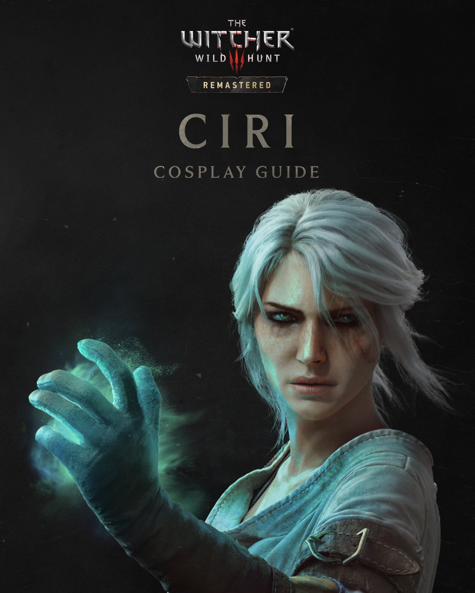 thewitcher's tweet photo. Calling cosplayers, crafters, creatives! Looking to bring your favorite characters from The Witcher 3: Wild Hunt to life?

With the launch of The Witcher 3: Wild Hunt — Remastered, our official Cosplay Guides are here to help!

⚔️ Find them here: https://t.co/pt1ssirXJa https://t.co/XMqmEof1yQ