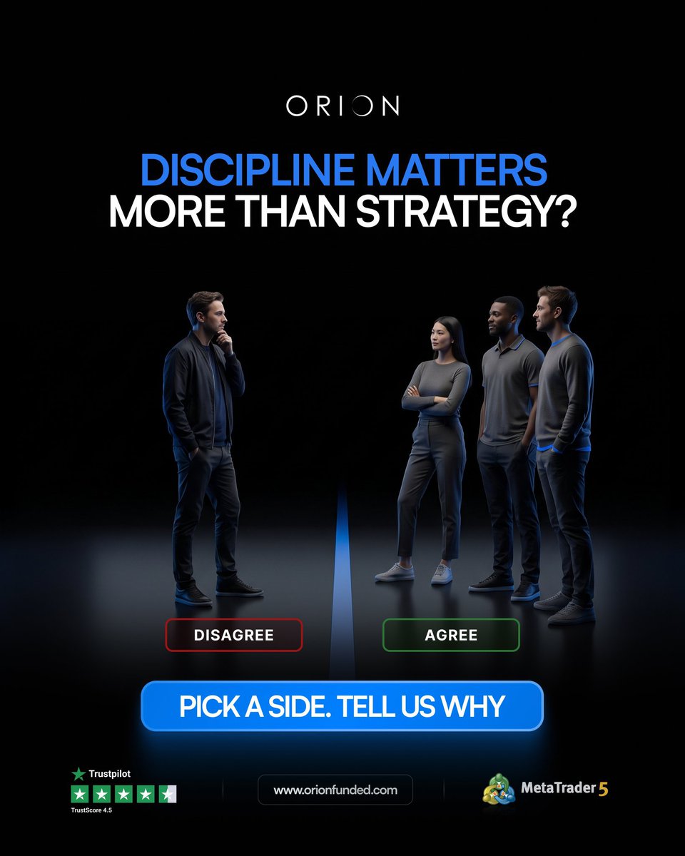 C_paFx's tweet photo. 🔥 Discipline beats strategy without discipline.
Trade with a plan respect your risk and stay consistent. 📈💯
@Orionfundedcom  — built for traders who take discipline seriously. 🚀
    If you're ready to level up your trading journey sing up here 👇 👇 
https://t.co/gBeJZmbgwg https://t.co/uglOnR5B2V