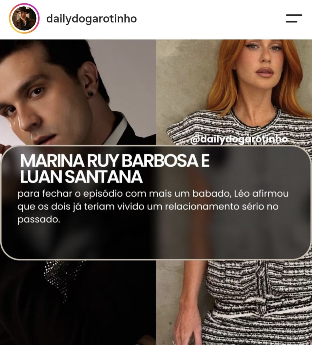 paraluanjoo's tweet photo. Gente???? Abri o Instagram e dei de cara com isso. Do nada??? Leo Dias volte aqui https://t.co/c5cDRbJfEd