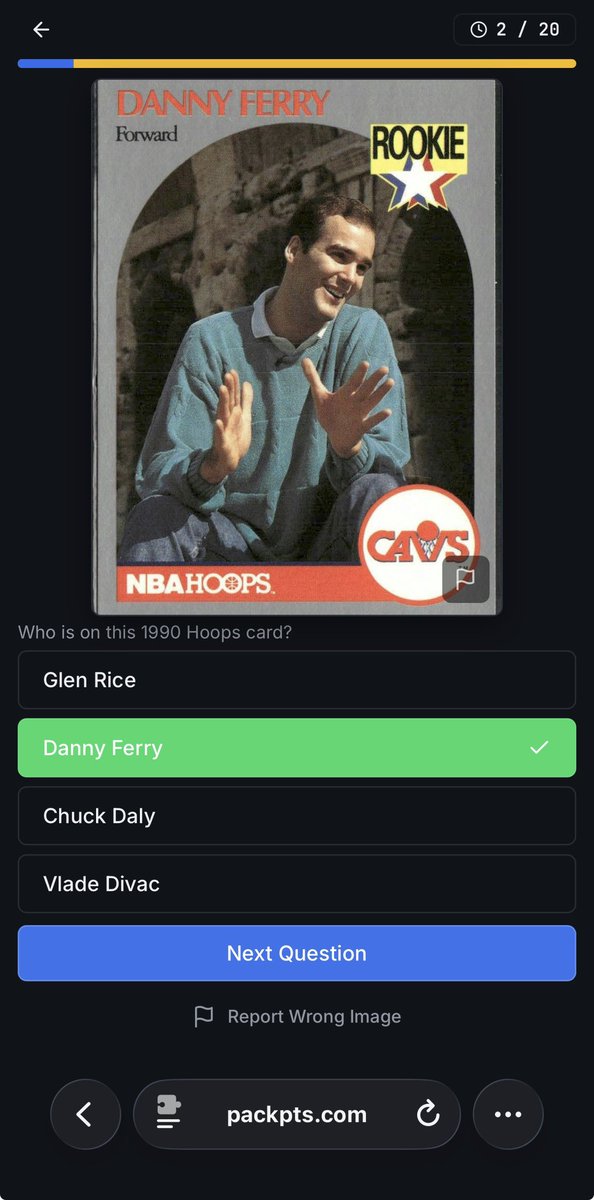 PlayPackPTS's tweet photo. Nothing in the history of collectibles has quite said “Duke” better than a preppy Danny Ferry 1990 HOOPS card. Am I right? @darrenrovell @RetroCardSnaps @SportsCardInv https://t.co/qRBRKlqfuL