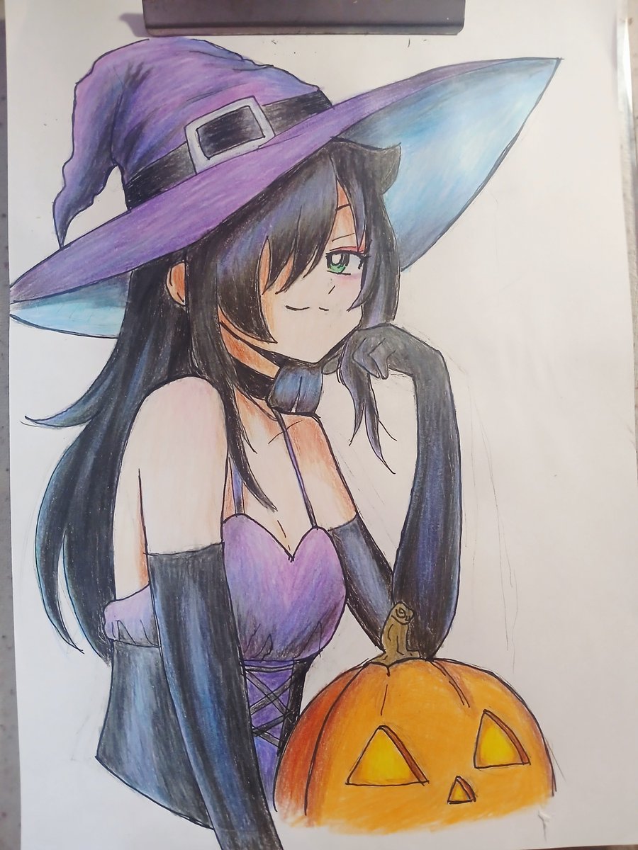 Xnandoneko's tweet photo. Gosto da época de haloween pq posso fazer desenhos na temática q eu gosto na época certa https://t.co/0rRFpbzHVm