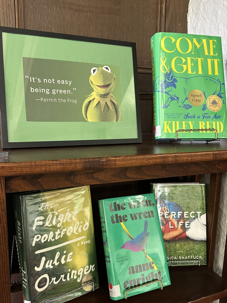 WabanLibrary's tweet photo. Check out our green books 💚 https://t.co/vYb80rj98k