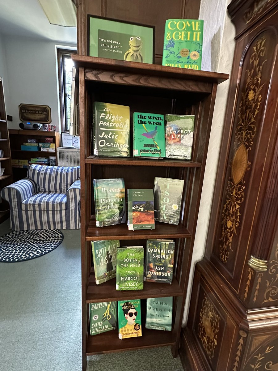 WabanLibrary's tweet photo. Check out our green books 💚 https://t.co/vYb80rj98k