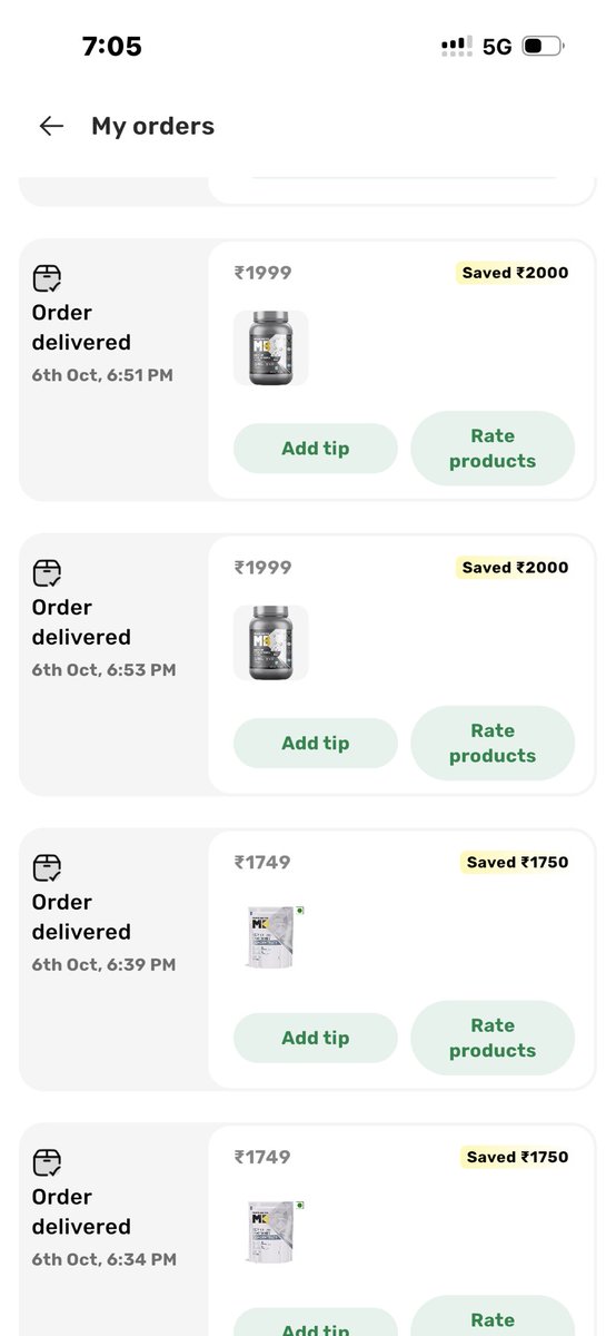 wheyprotiin's tweet photo. Big basket ne mre lie 4 mahine ka Jugad kar diya thanks @bigbasket_com 
LOOTED ALL WHEY 💚💚💚💚💜💚 https://t.co/xWQteexGRO