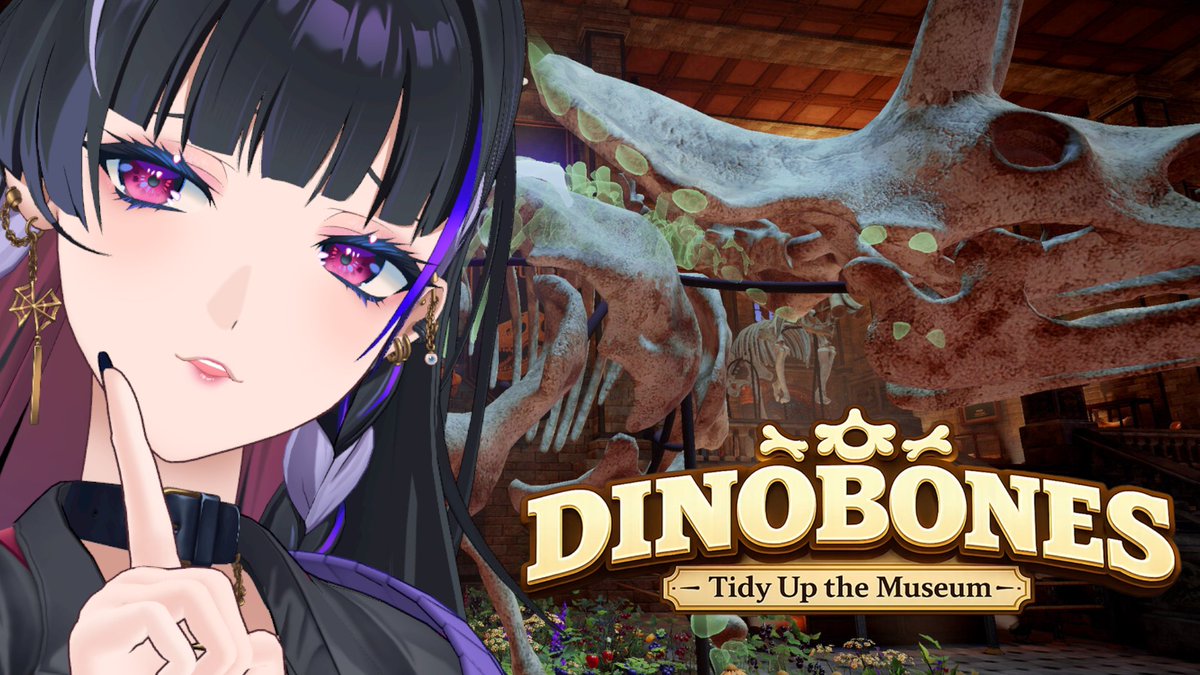 MelocoKyoran's tweet photo. 【DinoBones: Tidy Up the Museum】DINO 深夜に約2,000本の恐竜の骨を博物館で組み立てる【NIJISANJI ... 

深夜チルゲいこう midnight dinobones chill

⏰23:45 JST￤10:45 EDT
https://t.co/NLoy4h8L0b https://t.co/Fonn8aDdbn