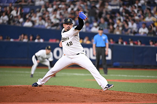 Orix_Buffaloes's tweet photo. 2026年パーソル パシフィック・リーグ 個人タイトルを獲得した、アンダーソン・エスピノーザ投手、アンドレス・マチャド投手、西川龍馬選手からコメントをいただきました。
https://t.co/j4ttb905pR
#Bs2026 https://t.co/yzAcXJWkyN