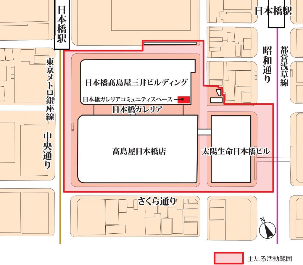 wangooner's tweet photo. 【お知らせ】
10月10日（土）、日本橋ガレリアにて、私の棚「ガナBooks」がポップアップ出店します📚️
ブースは高島屋の間の通路、図の濃い赤で示している「コミュニティスペース」の前あたりです。
当日は私が終日店頭に立っています。
お近くにお越しの際はぜひお立ち寄りください！ https://t.co/mDGwqI5eEW