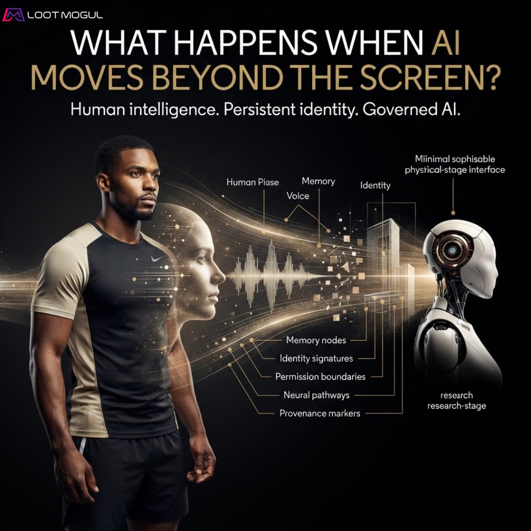 LootMogul's tweet photo. AI is moving beyond the screen.
Anthropic is engaging spiritual, philosophical, and ethical traditions around questions of AI values and consciousness.
For sports, this raises a practical question:
When an athlete’s intelligence moves across AI coaches, voice systems, wearables, cameras, and physical AI, what keeps that identity governed?
Identity.
Memory.
Permissions.
Provenance.
That is the infrastructure https://t.co/B5yOe3jzcQ  is exploring.