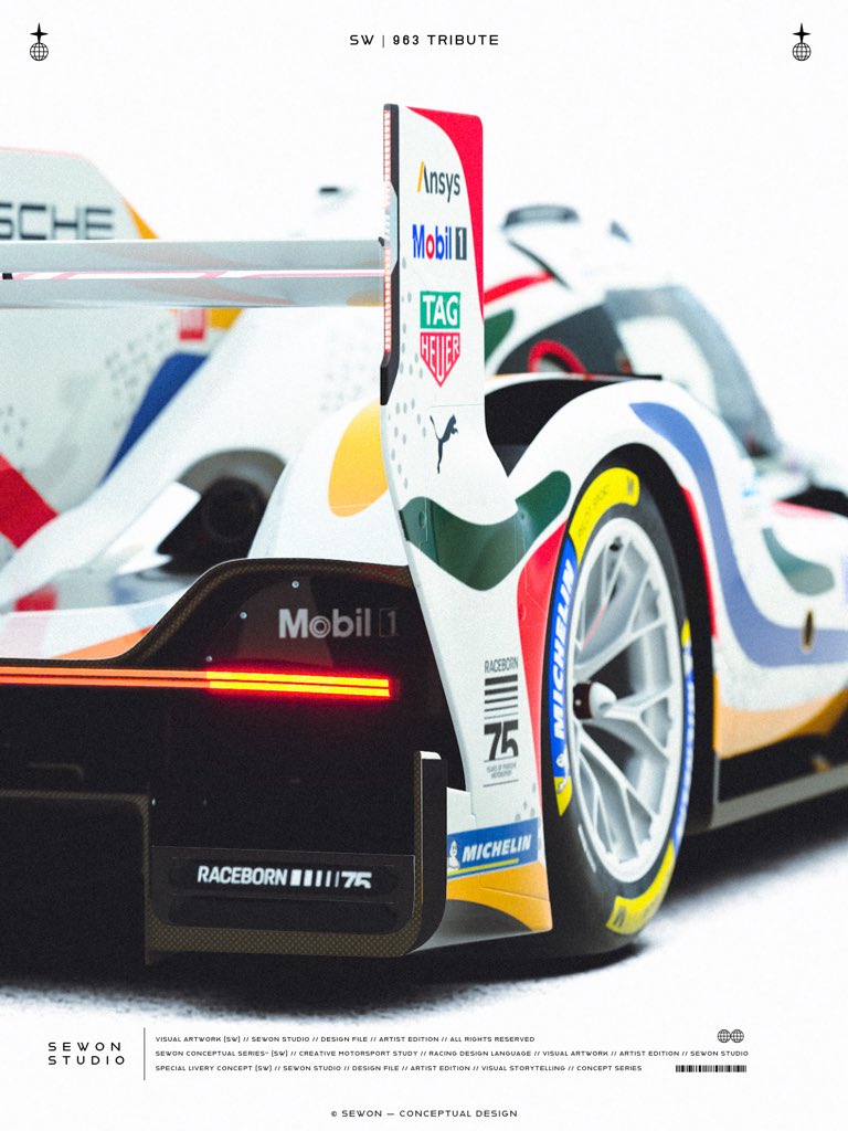 sewonstudio's tweet photo. Design Title: Porsche 963 GT1 Tribute. 
Game: @thegranturismo 

Available for Download.
Tag me if you recreate it I love seeing your versions.

#GT7 #RacingLivery #MotorsportDesign #CarArt #SimRacing #LiveryArtist #hypercar #porsche https://t.co/xz7hp5B0aU