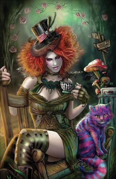 ConnieJoJo2's tweet photo. Happy #MadHatterDay 10/6 
#twistedtuesday #twistedtuesday https://t.co/i7NZlL8jIb