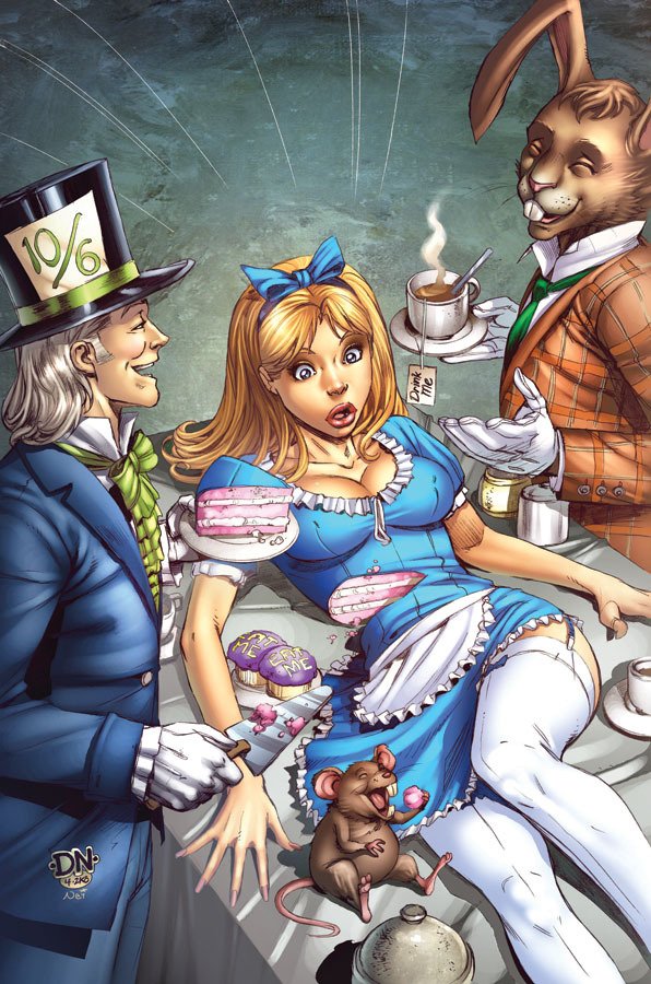 ConnieJoJo2's tweet photo. Happy #MadHatterDay 10/6 
#twistedtuesday #twistedtuesday https://t.co/i7NZlL8jIb