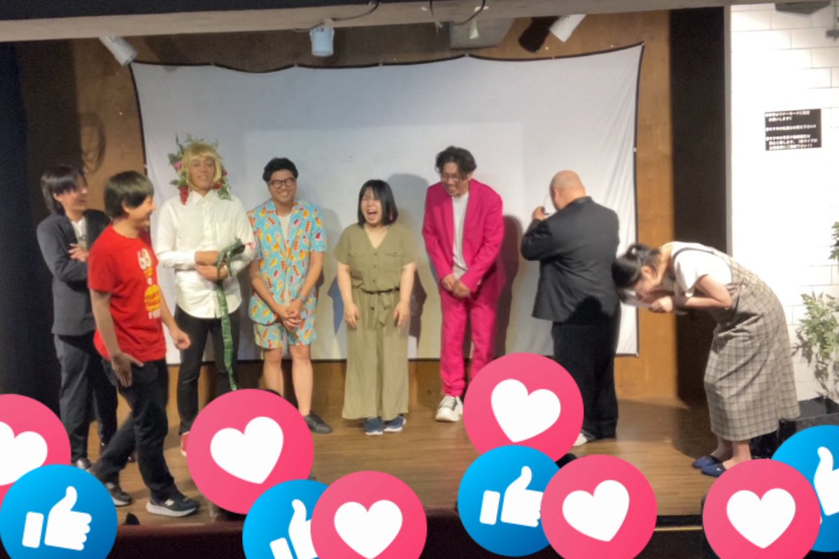 koumoto1101's tweet photo. 本日は、ラスタ池袋様にて『ネタネタスプラッシュVol.78』出演🎙️

ご来場のお客様、見事なまでに有り難うございました🙇‍♂️🙇‍♂️
長丁場にも関わらず最後まで運命を共にして下さり感謝感激の無量大数です！

テトリスのブロックみたいになって笑うまきさんや、複数ユニット者も沢山見られました！

可愛いスカーフ的な忘れ物がありました！該当される方はお伝え下さいませ！