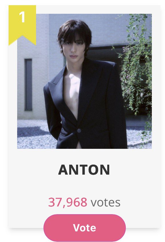 MYANTON_TH's tweet photo. 📣 บรีซจ๋า วันนี้อย่าลืม log in เข้าไปเก็บโหวตน้าา พรุ่งนี้ก็ปิดโหวตแล้วนะคะ! ตันพือ บรีจึ สู้ ๆ นะคะ><

Gap: 937 votes

🔗 https://t.co/Od5r9imq1a

มาพาแอนตันขึ้นป้ายกันนะคะ 🖤 
#พี่สาวโหวตแอนตัน
