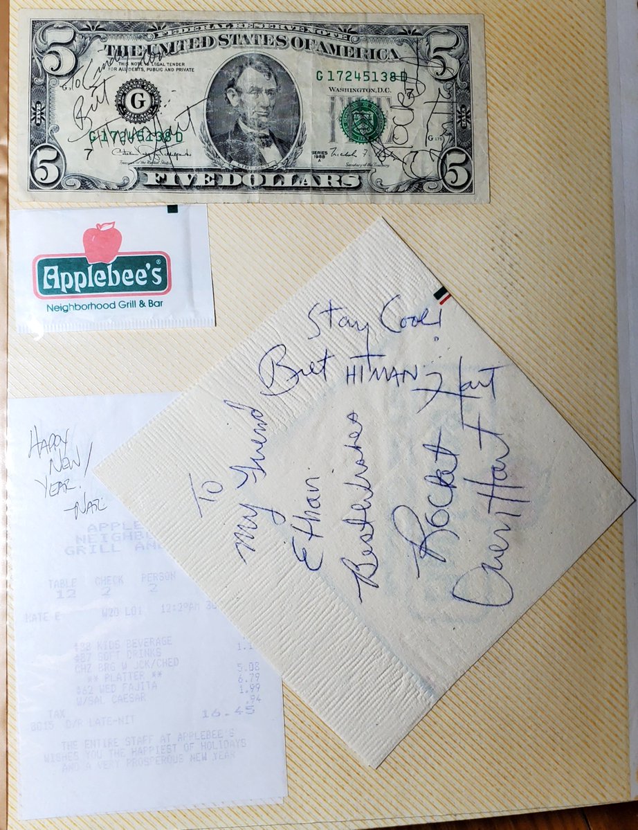_The__Worst_'s tweet photo. These were the good'ole days...🤘🏼💯✔️
#WWF #WWE #WWESuperstar #BretTheHitmanHart #BretHart #Pink #ProfessionalWrestler #Arena #Event #Applebees #Autograph #InTheWild #Celebrity #90s #90sThrowback #90sKid #NotForgotten #Legendary #Epic #Lit #Vibe #YouJustHadToBeThere #WhatAMoment https://t.co/6jLwpyoPnO