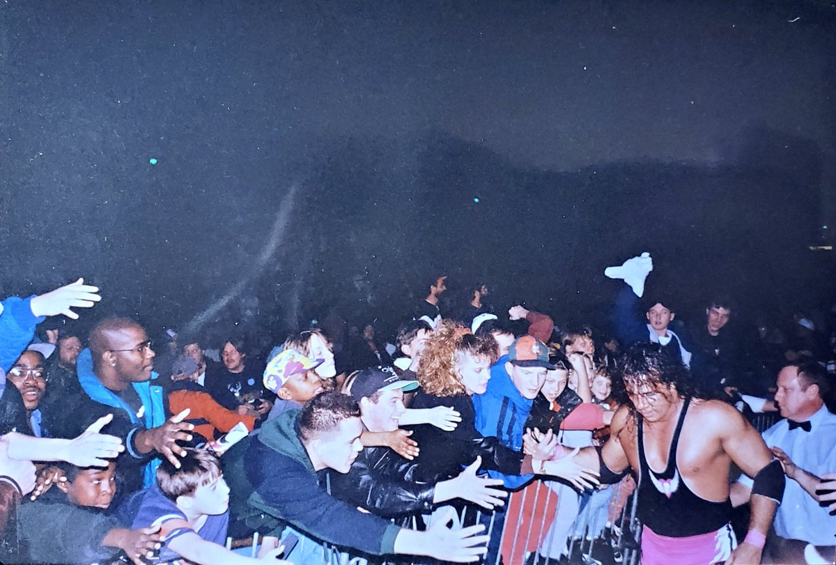 _The__Worst_'s tweet photo. These were the good'ole days...🤘🏼💯✔️
#WWF #WWE #WWESuperstar #BretTheHitmanHart #BretHart #Pink #ProfessionalWrestler #Arena #Event #Applebees #Autograph #InTheWild #Celebrity #90s #90sThrowback #90sKid #NotForgotten #Legendary #Epic #Lit #Vibe #YouJustHadToBeThere #WhatAMoment https://t.co/6jLwpyoPnO