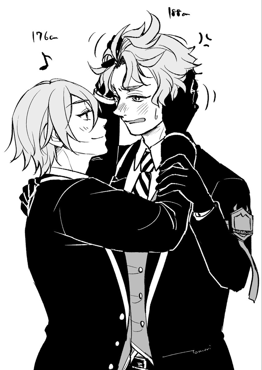 tmr_baku's tweet photo. セベシル
身長差ありがたい https://t.co/EFkskc6dD0