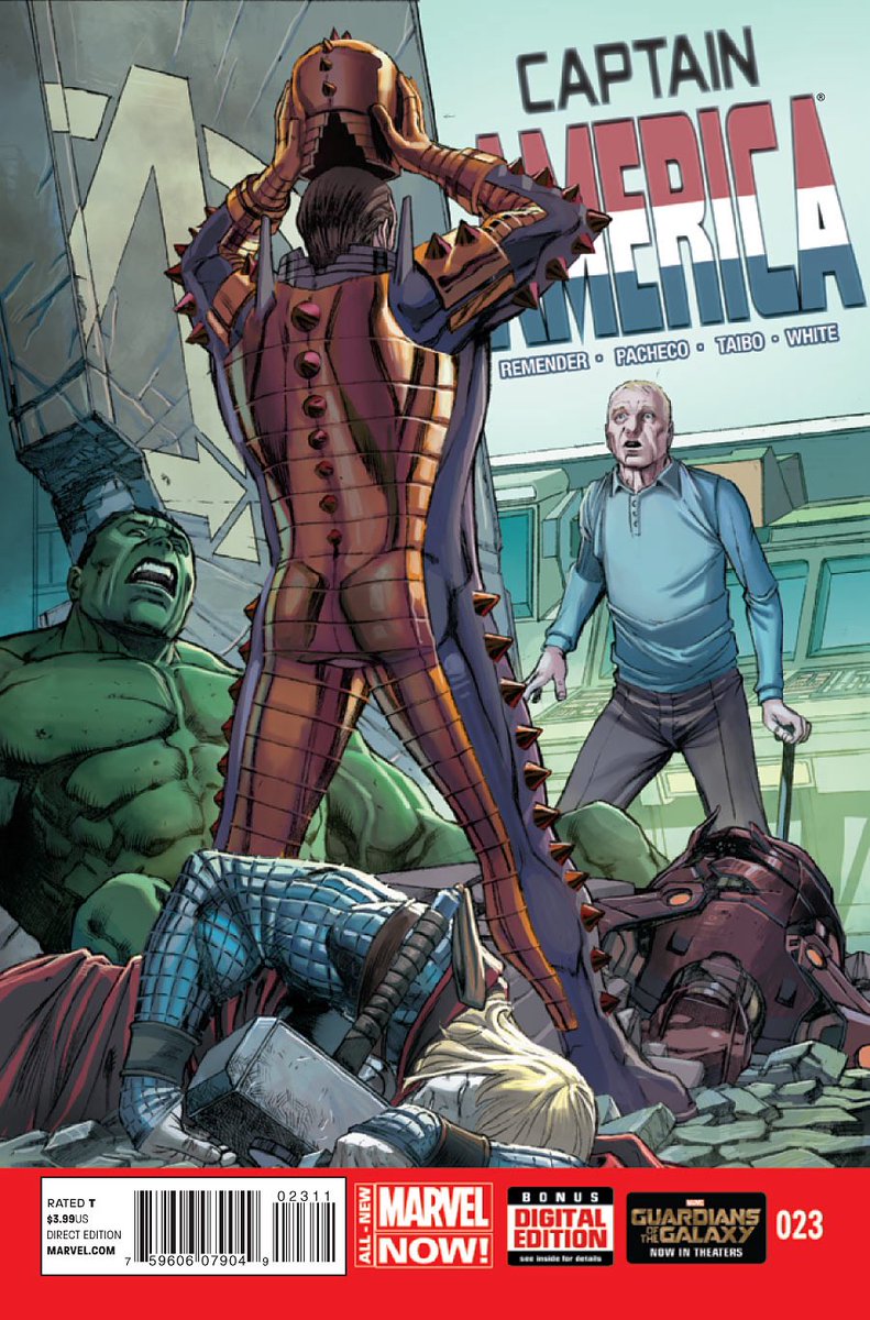 forsamwilson's tweet photo. Hello ! This Week's Comic Of The Week is Captain America (2012) Vol. 5 : The Tomorrow Soldier !! It runs from #22 - #25 
Follow the 4-issue journey of Sam Wilson becoming Captain America !!
Tag us or post with #samwilsonbookclub so we can see your tweets !! https://t.co/4QfA4Th3fb