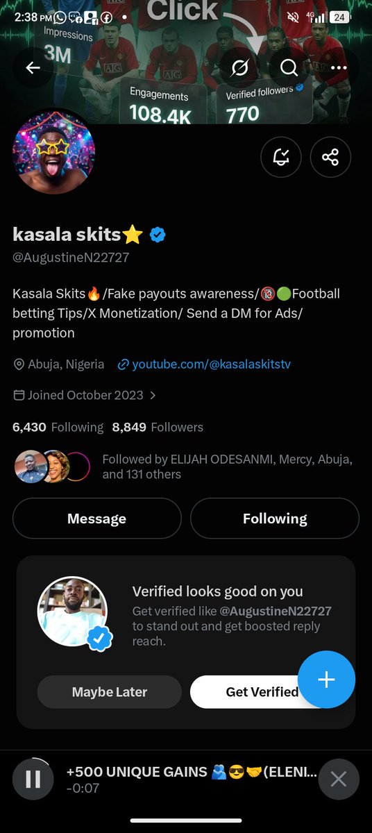 MayhemMef's tweet photo. @officialmoore7 @AugustineN22727 OPay
7035945716
Done with proof, sir @officialmoore7 https://t.co/kAPsm5KFvv