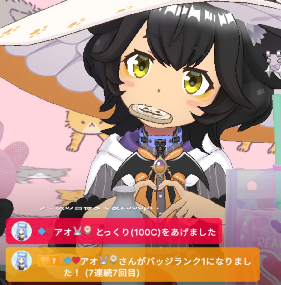 rokucan_69's tweet photo. アオさん！バッジ獲得ありがとう〜🫶
ハロウィン週間にやるか…飲酒企画…！
干し芋もトリックオアトリートで色々つめつめしとくねぇ🎃 https://t.co/diunGXfTlX