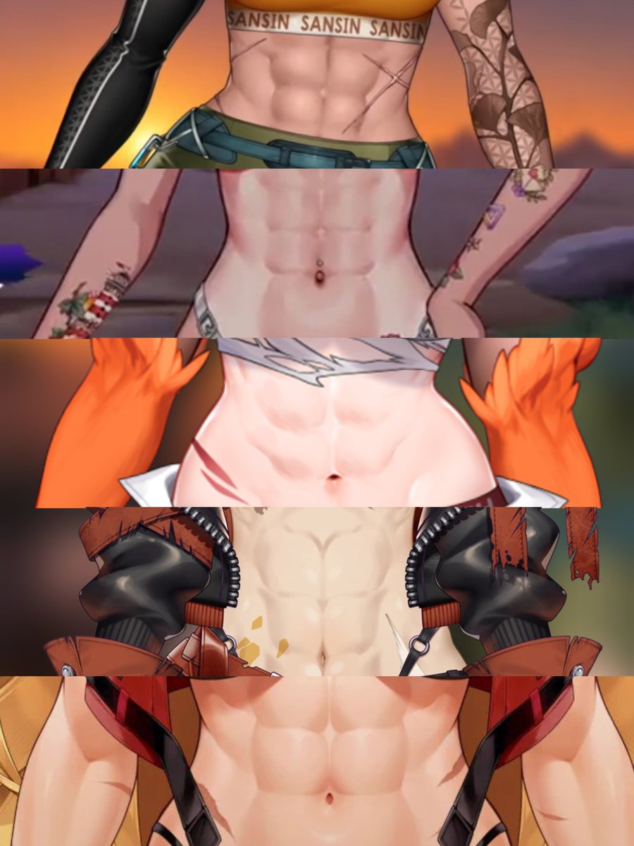 The_Creator589's tweet photo. Good morning~

Vtubers abs. That is all 🫪 https://t.co/nXaxfmOx10