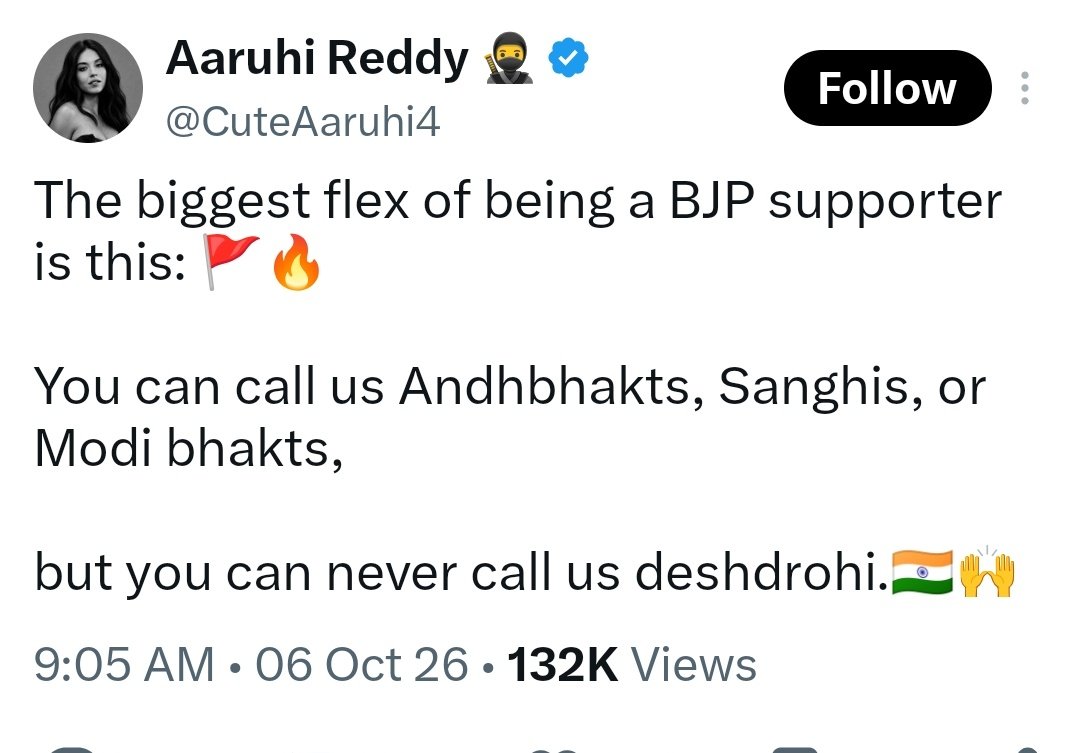 darab_farooqui's tweet photo. Literally, every Sanghi is a Deshdrohi right now. https://t.co/EoFxud8ZXJ