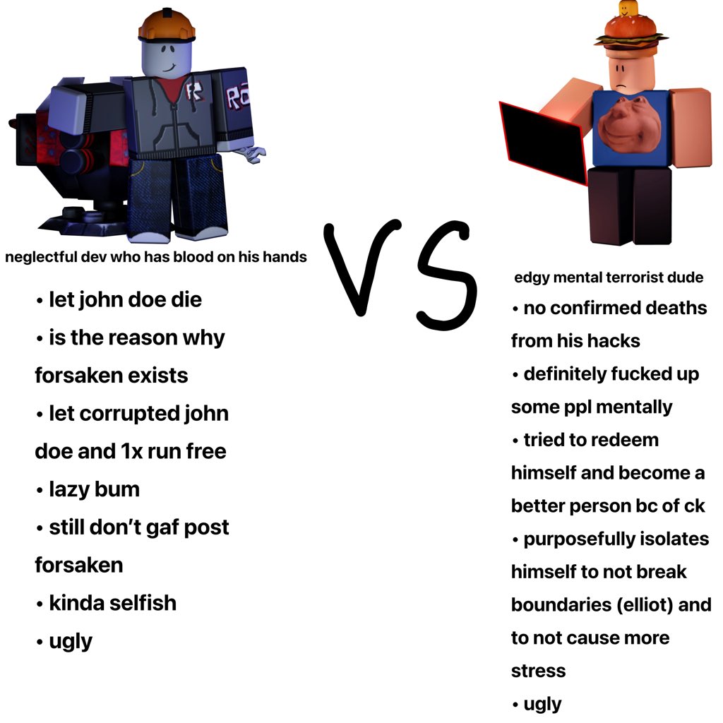 gocsbestboy's tweet photo. saw a post abt this #forsaken im not defending either party, n7 is still a terrorist and he’s still a bad person but there’s always a lesser of two evils https://t.co/MPu4HI5ABZ