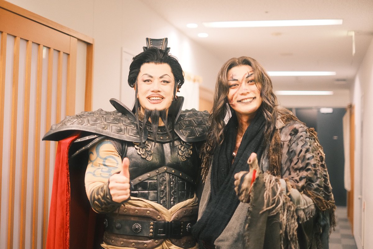 keisuke_higashi's tweet photo. #キングダムII
無事に博多公演初日終えられたみたいです。
皆様お疲れ様です！
Xは文字数で書ききれないのでインスタに飛んでくだされ！ 
綴りました。
13日の大千秋楽まで無事終えられるよう祈っています！！

ふぁいとぉ！！！ https://t.co/KjvmsZ4zaN
