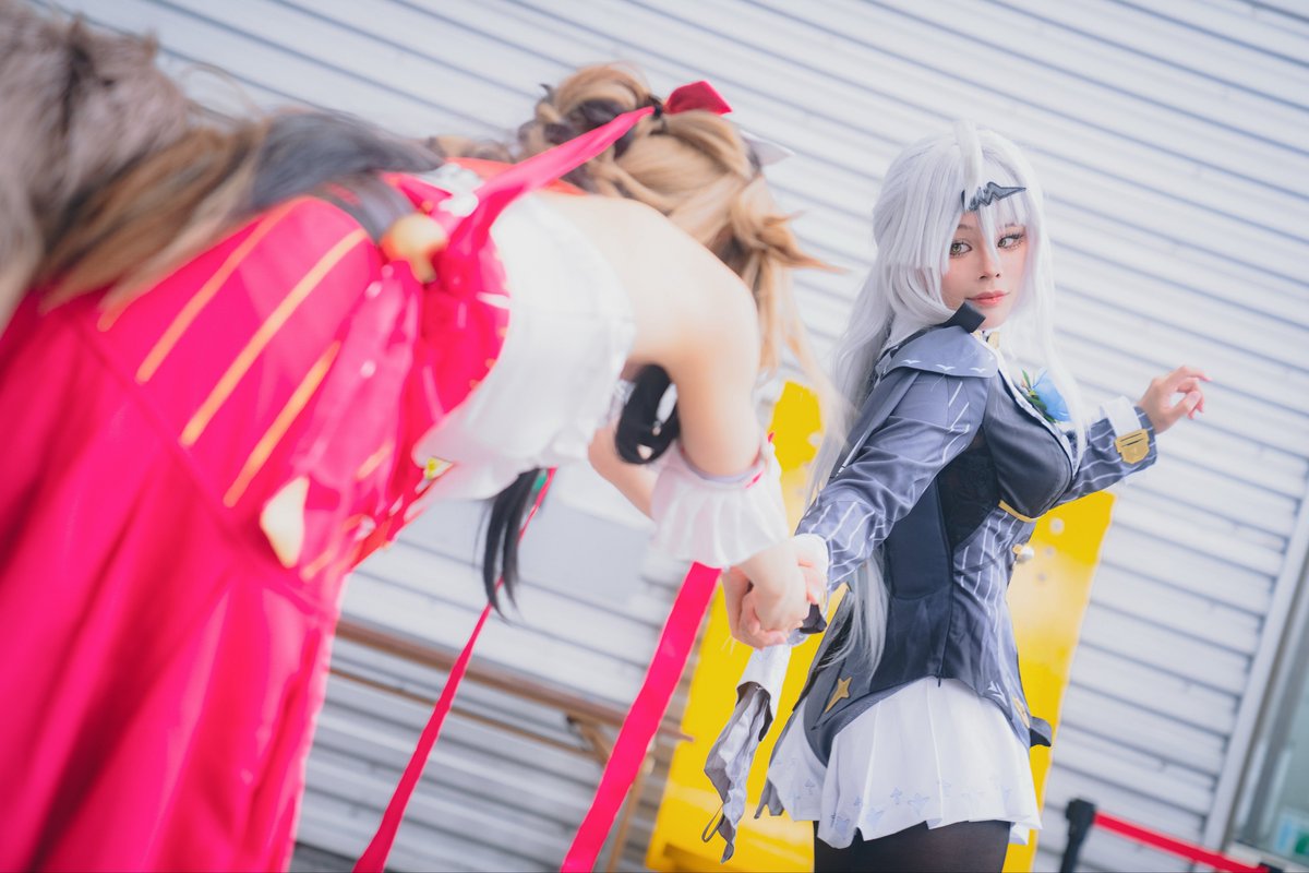 juju007cos_poti's tweet photo. 「師匠、待って〜〜！」

ゼンゼロ 儀玄 ＆ 葉瞬光
コスプレ / Cosplay
#Yixuan #YeShunguang https://t.co/NM4IubmLCQ