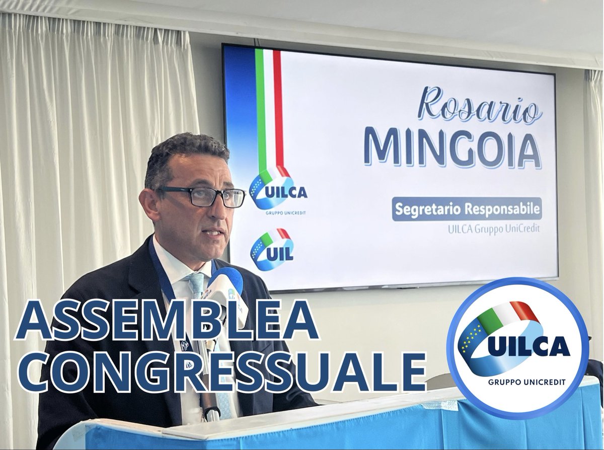 uilca_unicredit's tweet photo. Iniziano quest’oggi a Riccione i lavori dell’Assemblea Congressuale UILCA Gruppo UniCredit alla presenza di centinaia di delegate, delegati e ospiti provenienti da tutta Italia. https://t.co/STStZ6LSXt