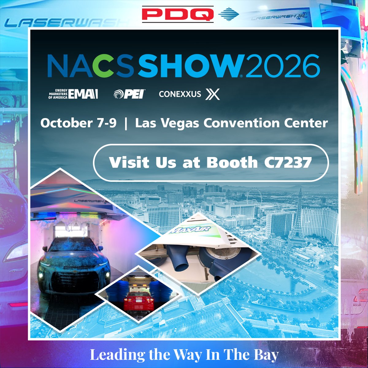 pdq_mfg's tweet photo. One day to #NACS2026! Visit Booth C7237 (Oct. 7-9) for Major League specials, advanced car wash technology and insights from our experts during our Championship Season of Savings! View what’s on deck: https://t.co/VPyAIwHe1Y
#UnitedWeWash #OPWVWS #PDQ #NACS2026 https://t.co/uI9EUuxtA5