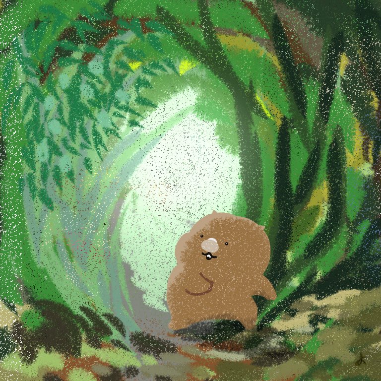 3ty_kkkkk's tweet photo. 1アーモンドの木を見つけたフクちゃん
#wombatober https://t.co/OvNWPUmXFM