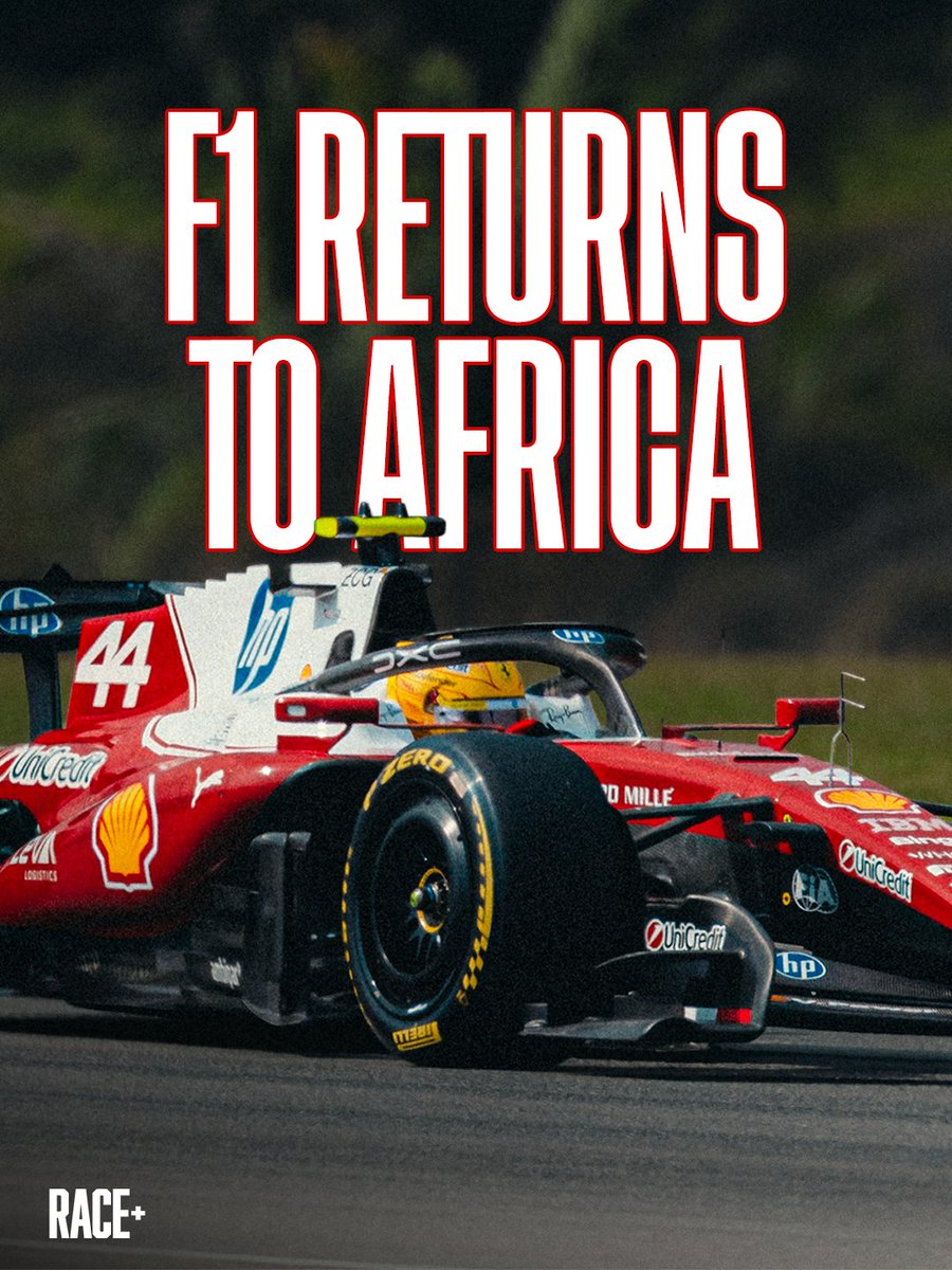 racepluscom's tweet photo. 🚨 | BREAKING! 

F1 is set to return to Africa after 37 years, with Rwanda expected to join the calendar in 2030.

An agreement has reportedly been reached for a new permanent circuit to be built around 40km from Kigali. 

An official announcement could come later this year.

📰 @Racingnews365c