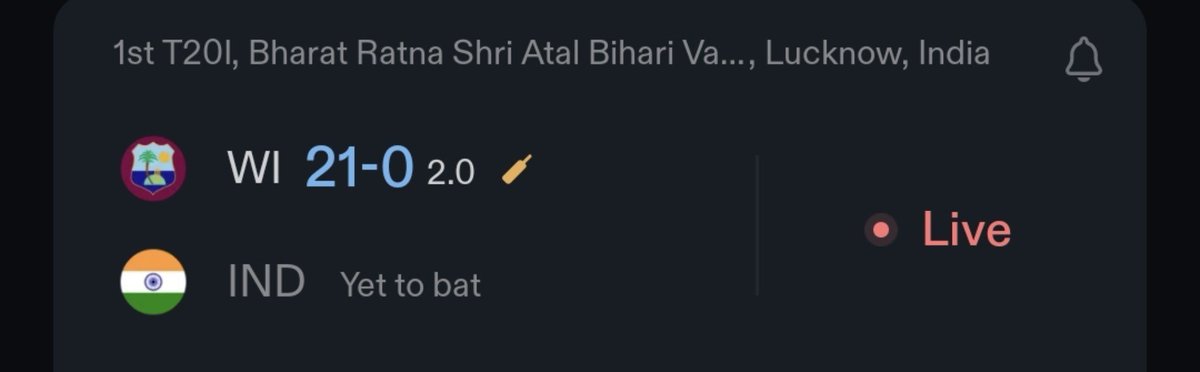 matchpredicto's tweet photo. 🎁 INDIA 🇮🇳 vs WEST INDIES 🌴

55 PLUS IN 6 OVER 
181 YESS IN LAMBI WEST INDIES 

#BETTINGX #Gambling𝕏 #INDVSWI https://t.co/ixNN6n5O9b